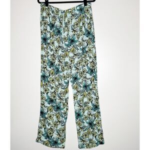 BEACH RIOT Blue Lagoon Drawstring Wide Leg Pants Lounge Pant Women's Size XL